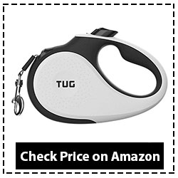 TUG Patented Tangle-Free Retractable Dog Leash